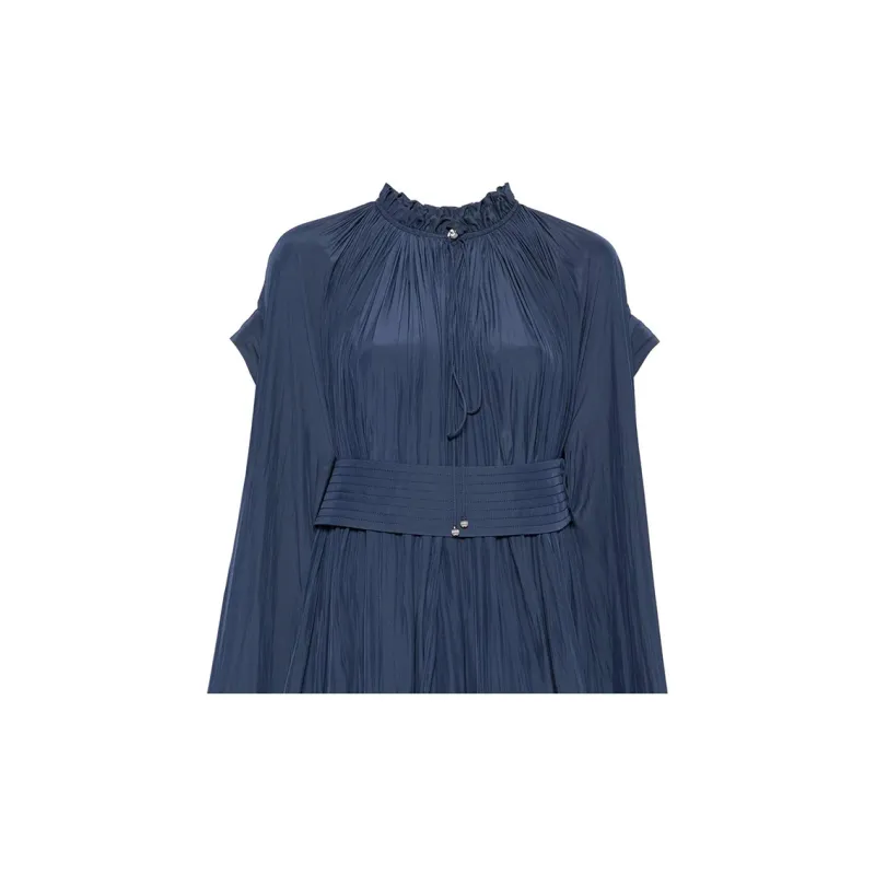 Lanvin Ruffled Belted Mini Dress-5