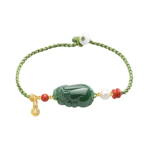 Princess Cui Bracelets Green Jade Unisex