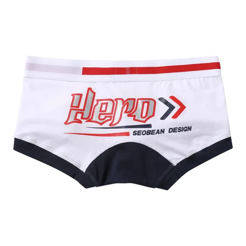SEOBEAN Underpants Men's 1 Pack White-5