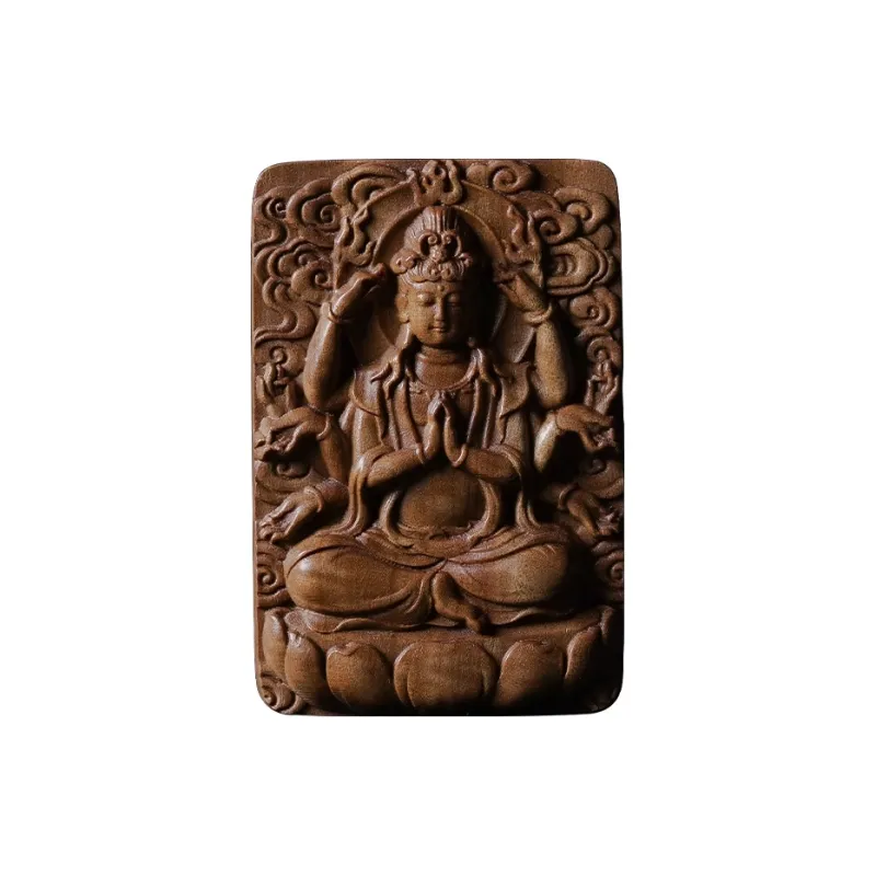 DALONG Old Mountain Sandalwood Pendants Unisex-0