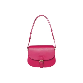 INES DE LA FRESSANGE Cow Leather Crossbody Bag, Shoulder Bag Women's Pink