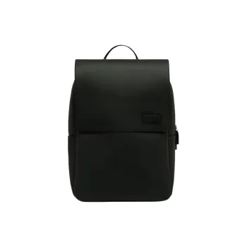 SAMSONITE Lipault Square Polyester Backpack Women's Black