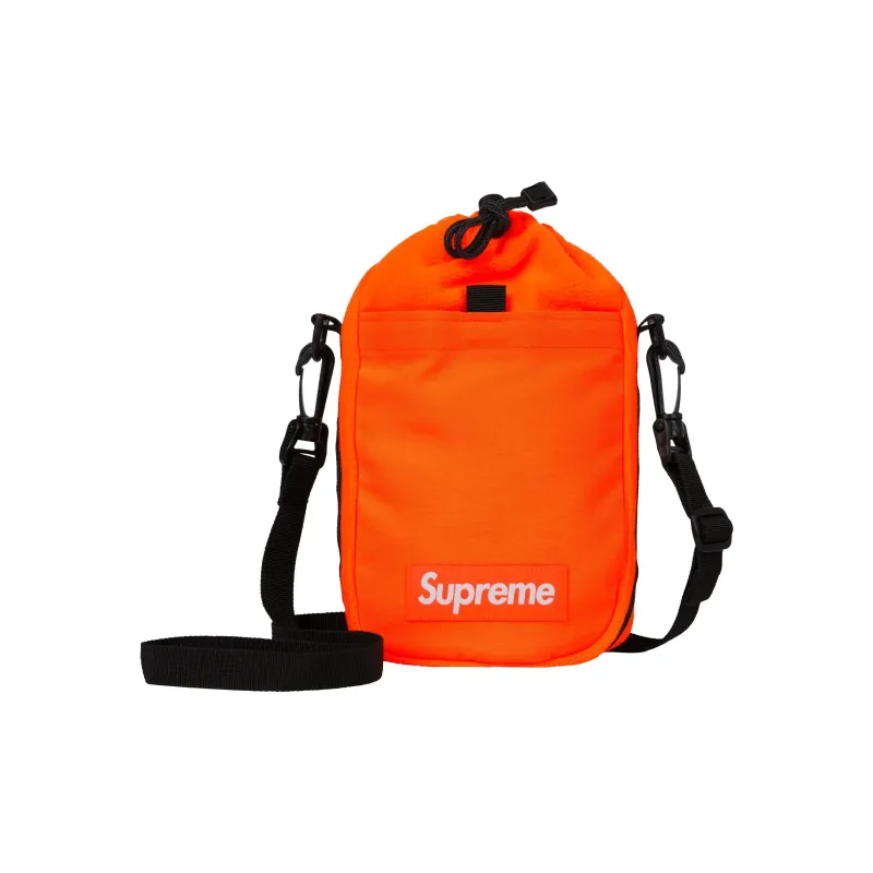 Supreme POLARTEC Collaboration Wool Shoulder Bag Crossbody Bag Unisex Orange-0