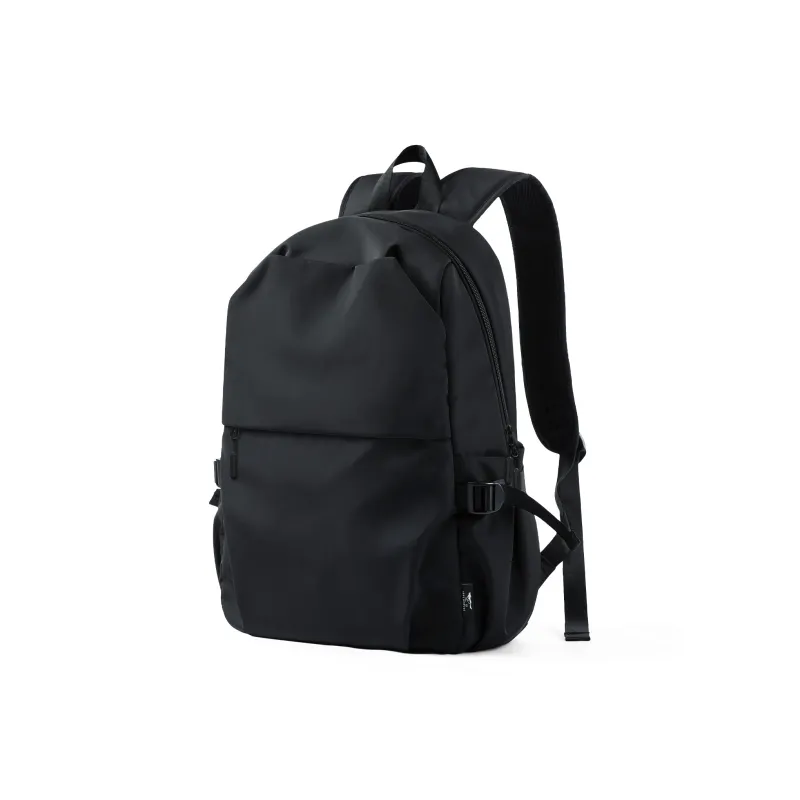 SEPTWOLVES Fabric QPL Student Backpack Laptop Bag Backpack Regular Unisex Black-6