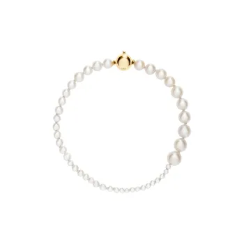 Sophie Bille Brahe 18kt Yellow Gold Peggy Freshwater Pearl Bracelet