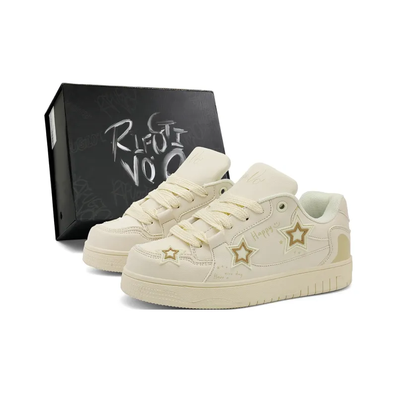 RIFUGIO VO' Anti-Slip Wear-Resistant Low-Top Skateboard Shoes Unisex Box-15