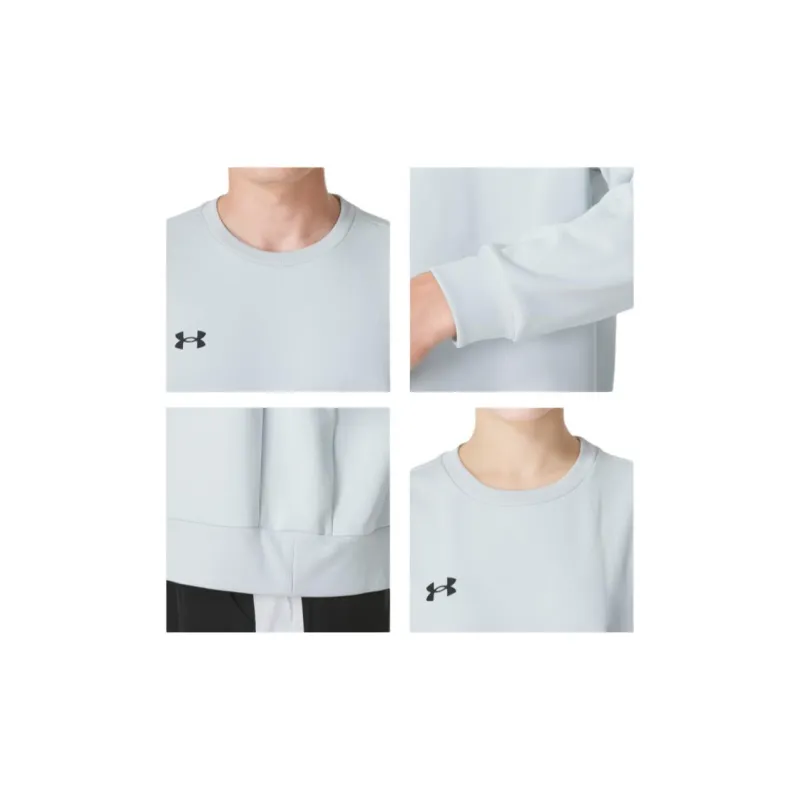 Under Armour Sweatshirt Unisex Light Blue-4