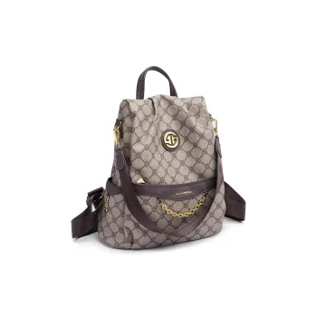 GELANDAI PVC Backpack Unisex Gray