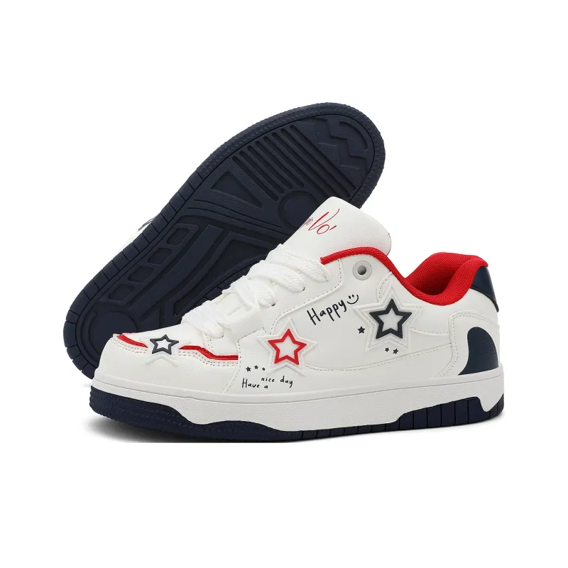RIFUGIO VO' Anti-Slip Wear-Resistant Low-Top Skateboard Shoes Unisex Box-13