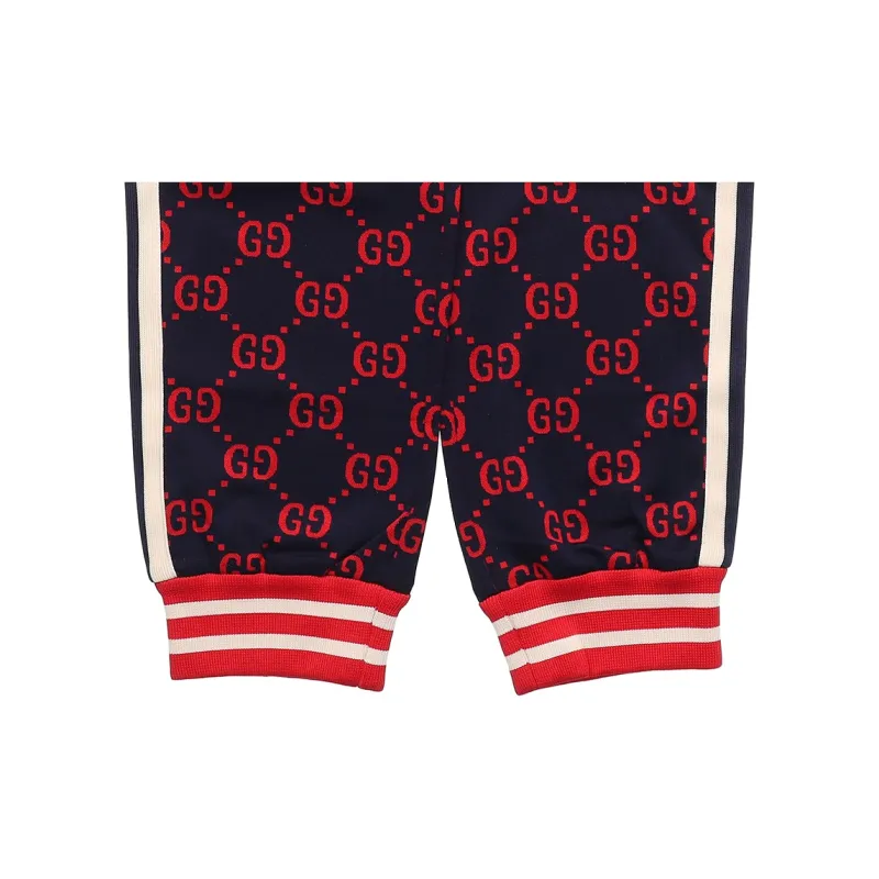 GUCCI Casual Pants Men's Blue Red-6