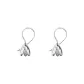 Magnolia Hoop Earrings