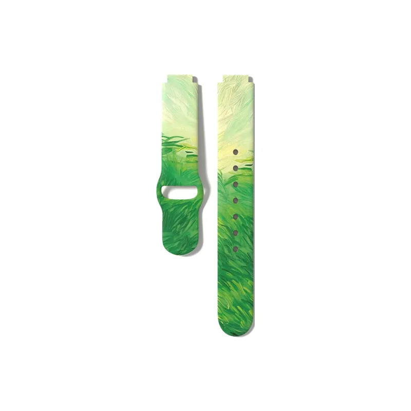 Mr. Strap Watch Band Apple Compatibility Silicone Material-4