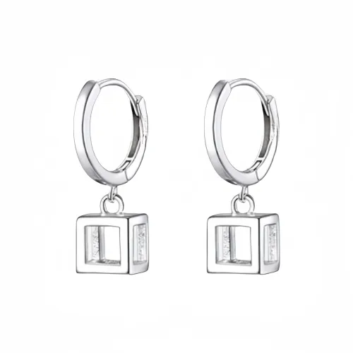 BKBU 925 Sterling Silver Earrings Unisex