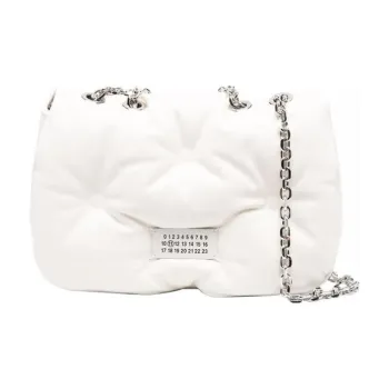 Maison Margiela Cow Leather Shoulder Bag Women's White