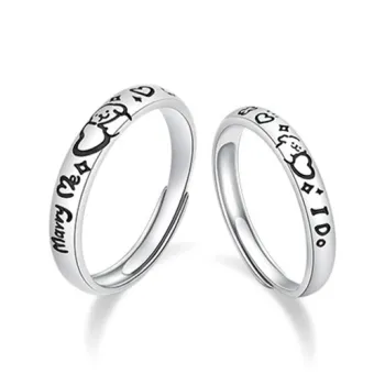 LuluCanaan 999 Fine Silver Rings Unisex