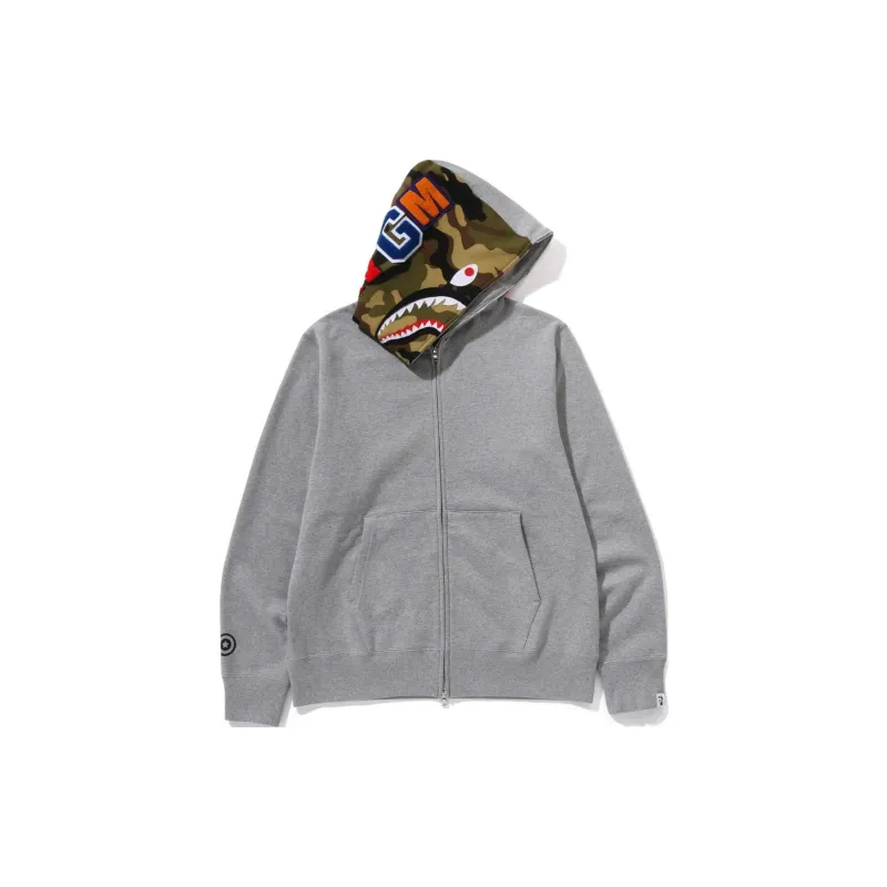 Bape Swarovski Shark Full Zip Hoodie-2