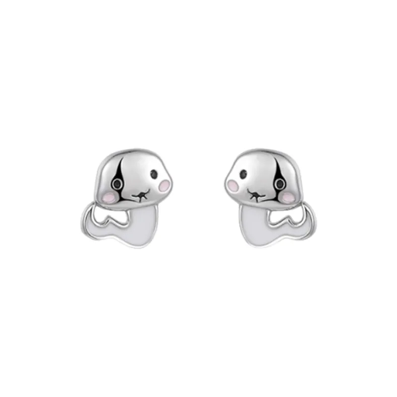ERROR Sterling Silver Stud Earrings Women's-0