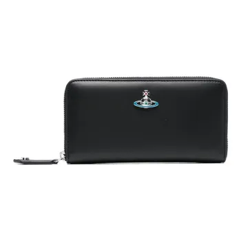 Vivienne Westwood Sheepskin Wallet Women's Black