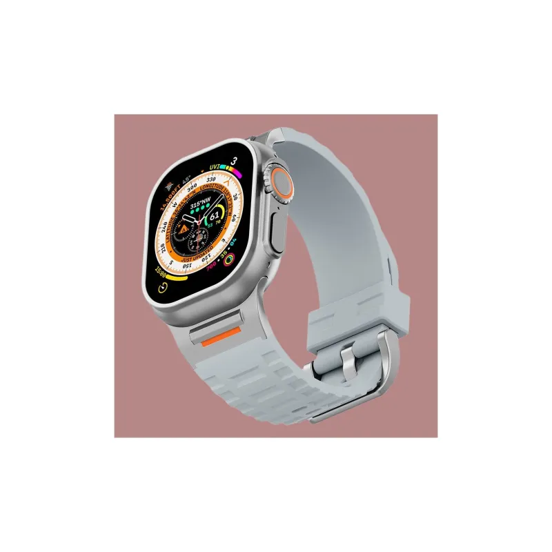 NCFCK Apple Compatibility Watch Band Rubber Material-1