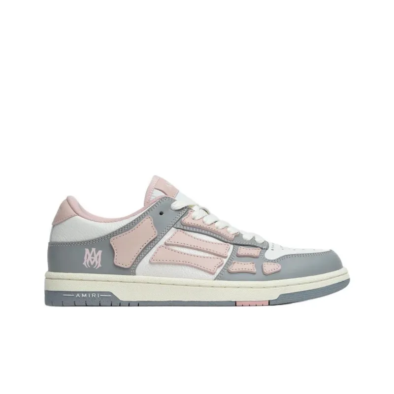 AMIRI Skel Top Low Varsity Pale Peach Women's-1