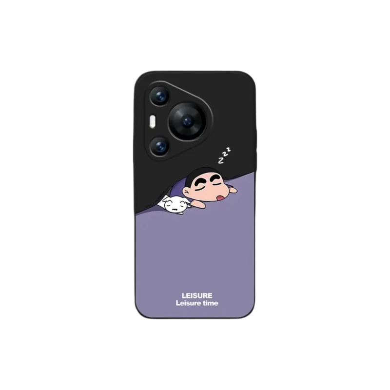 Cuttlefish Grid TPU Material Cute Cartoon Phone Case Compatibility Huawei Pura70/60/50/40/30/Pro-4