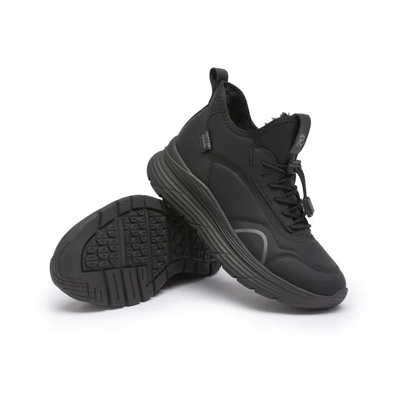 Ritai Casual Shoes Women's Mid Top Black-3