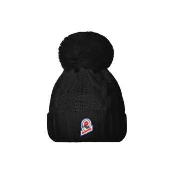 INVICTA Wool Polyacrylic Acid Polyester Beanies Unisex Black