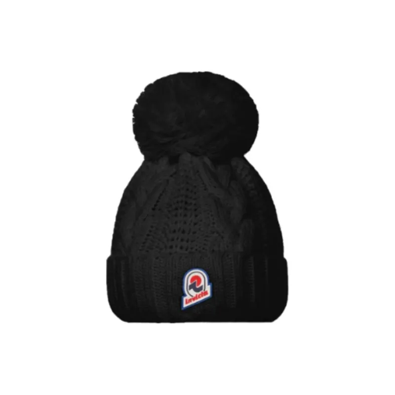INVICTA Wool Polyacrylic Acid Polyester Beanies Unisex Black-0