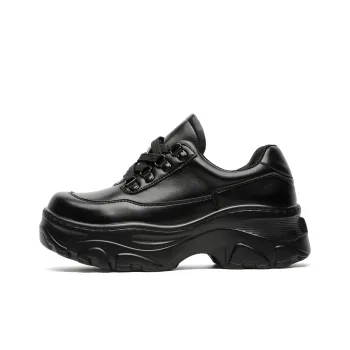 Seasonal Products Low Top Chunky Sneakers Unisex Black