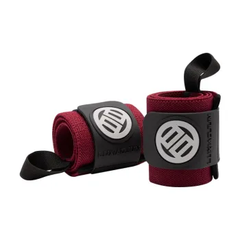 LUXIAOJUN Volleyball, Badminton, Weightlifting Wristbands Protective Bordeaux Red Unisex