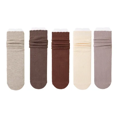 Caramella Mid Calf Socks Women's 5 Pack