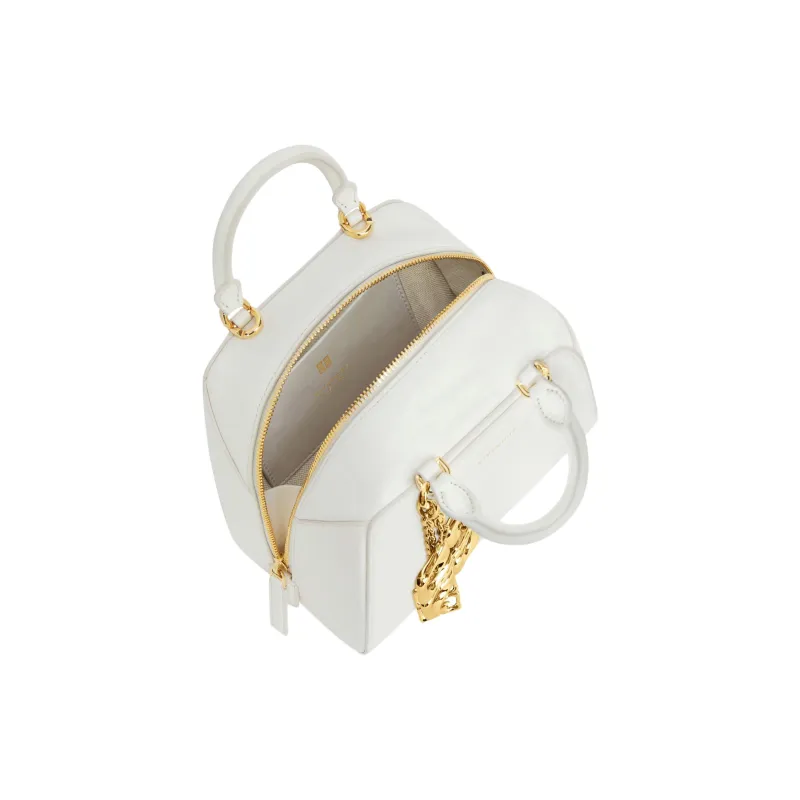 GIVENCHY Antigona Buffalo Leather Shoulder Bag, Crossbody Bag, Handbag Extra Mini Women's Ivory White-2