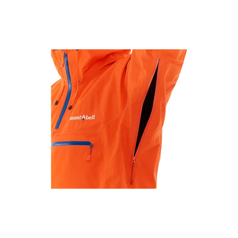 MONTBELL Windbreaker Jacket Men's Orange-3
