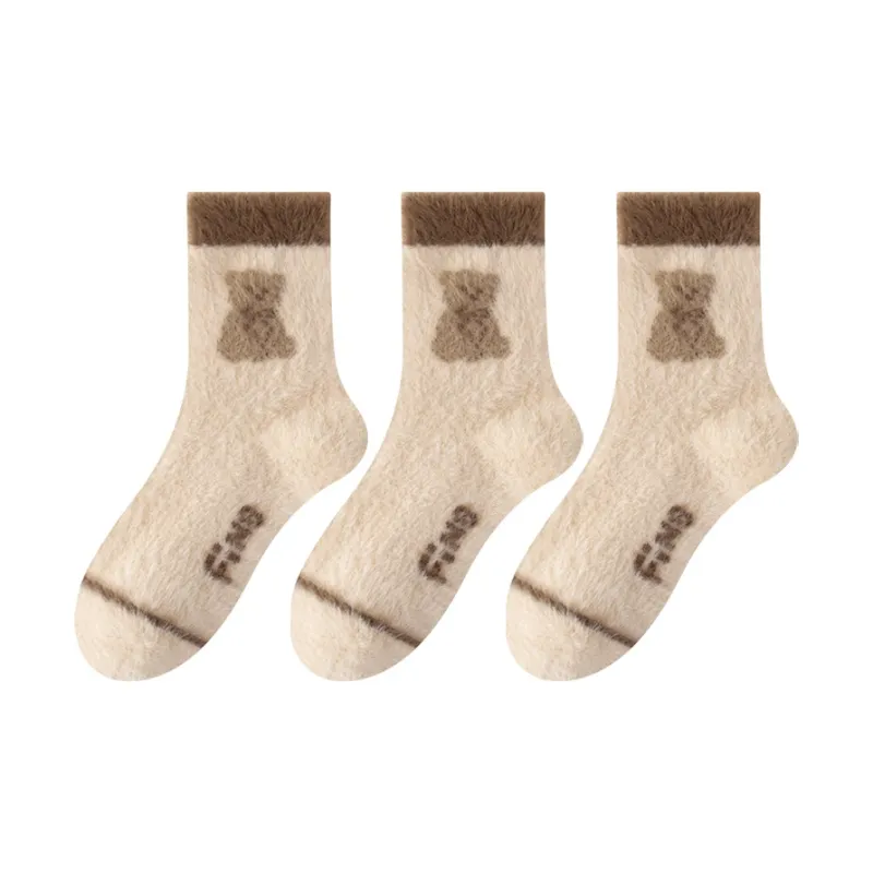 MIIOW Trend Party Series Mid Calf Socks Women's 3 Pack-9
