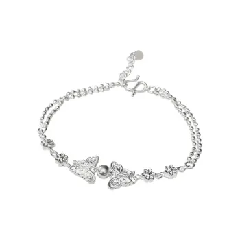 CUTE DAME S990 Pure Silver Bracelets Women's Silver