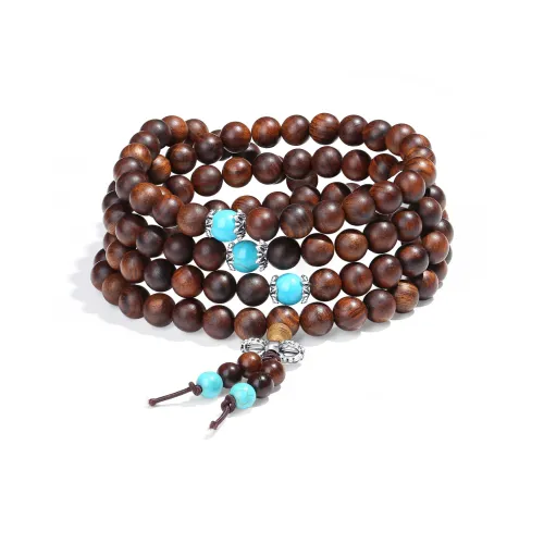 PUTUOSHANWENCHUANG Sandalwood Bracelets Unisex