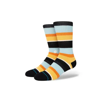 Stance Mid Calf Socks Unisex 1 Pack Washed Black