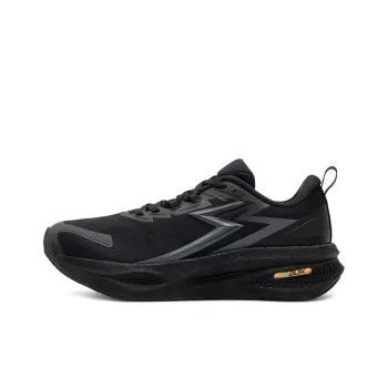 361° Float Cushioning Anti Slip And Wear Resistant Low Top Casual Running Shoes Men's Black
