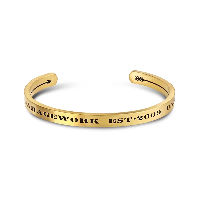 ACROWM Titanium Steel Bangles Unisex-10