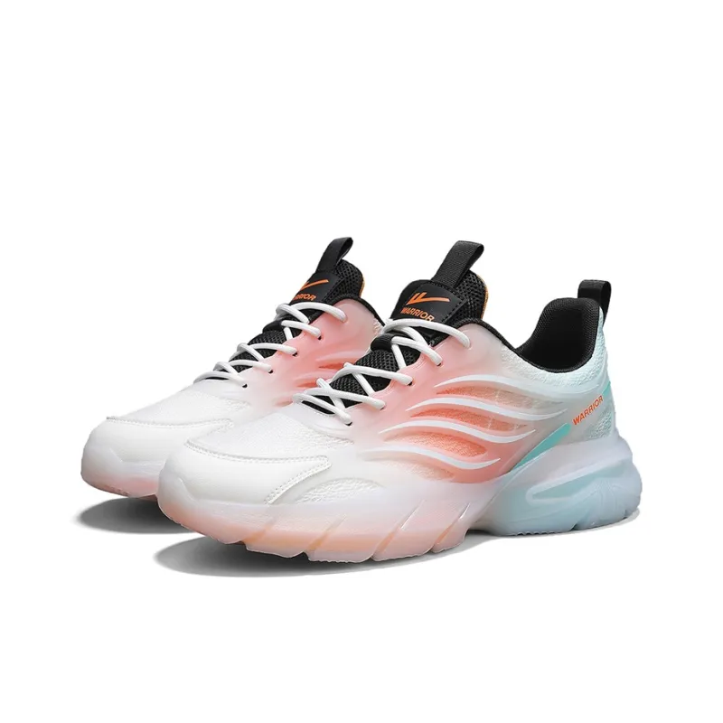 Warrior Cushioned Height Increase Wear Resistant Breathable Low Top Chunky Sneakers Men's-16