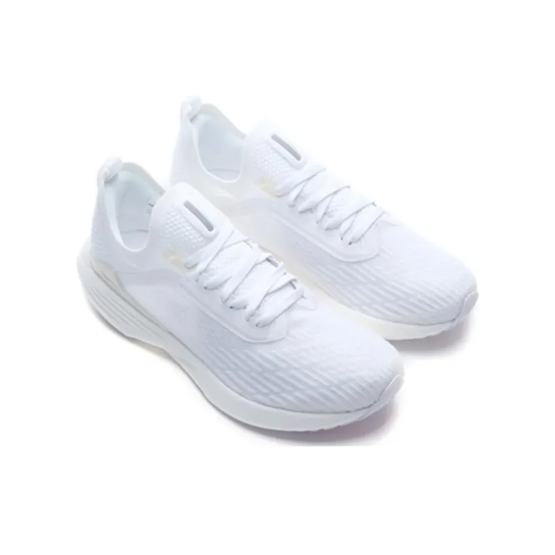LiNing Super Light 17 Cushioning Anti Slip And Wear Resistant Low Top Running Shoes Women's White-3