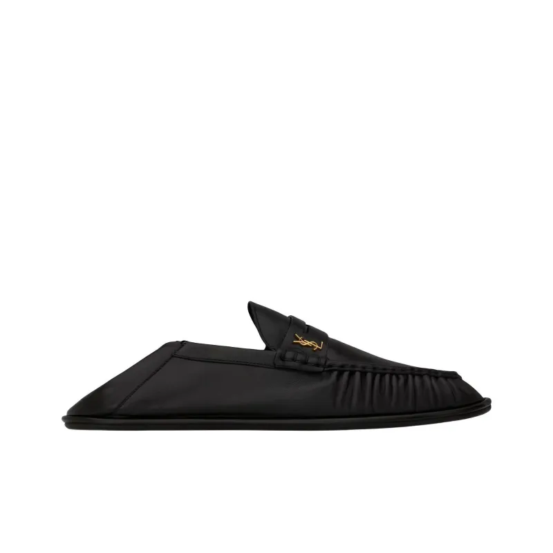 SAINT LAURENT Le Loafer Penny Slippers-3