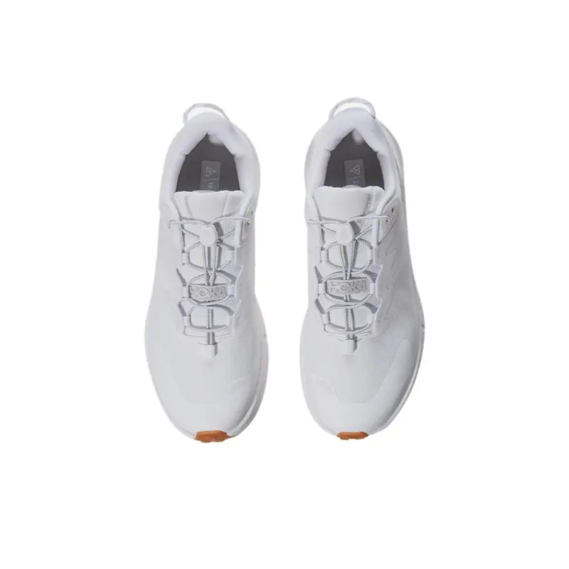 HOKA ONE ONE Transport Collection Anti-Slip Wear-Resistant Low-Top Trekking Shoes Women's White-2