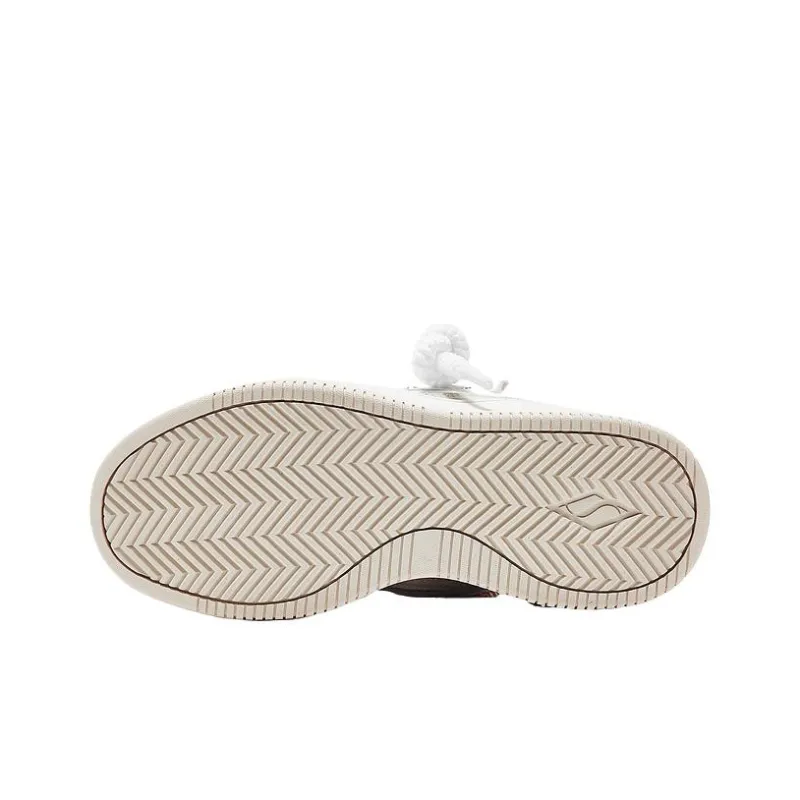 Skechers Anti Slip Wear Resistant Low Top Skateboard Shoes Women's White-3