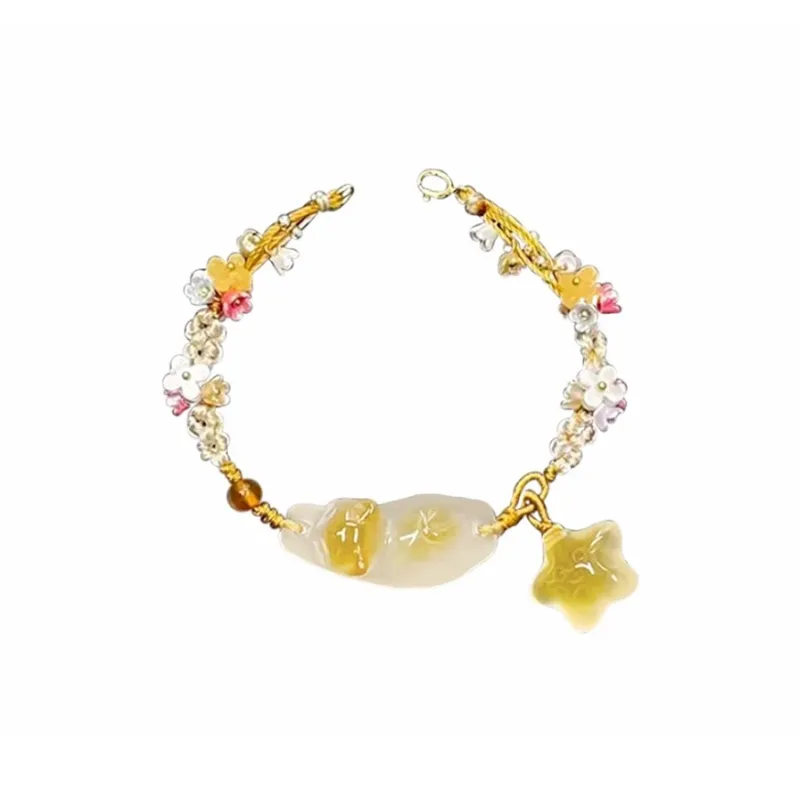 J&KINGLAY Fabric Bracelets Women's-5