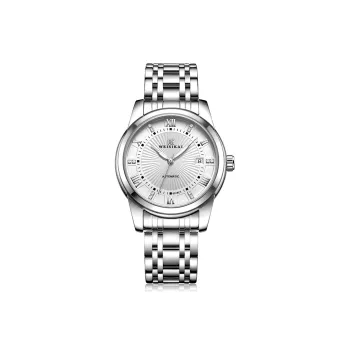 WSK Mechanical Movement Watch Men's Watches White Dial
