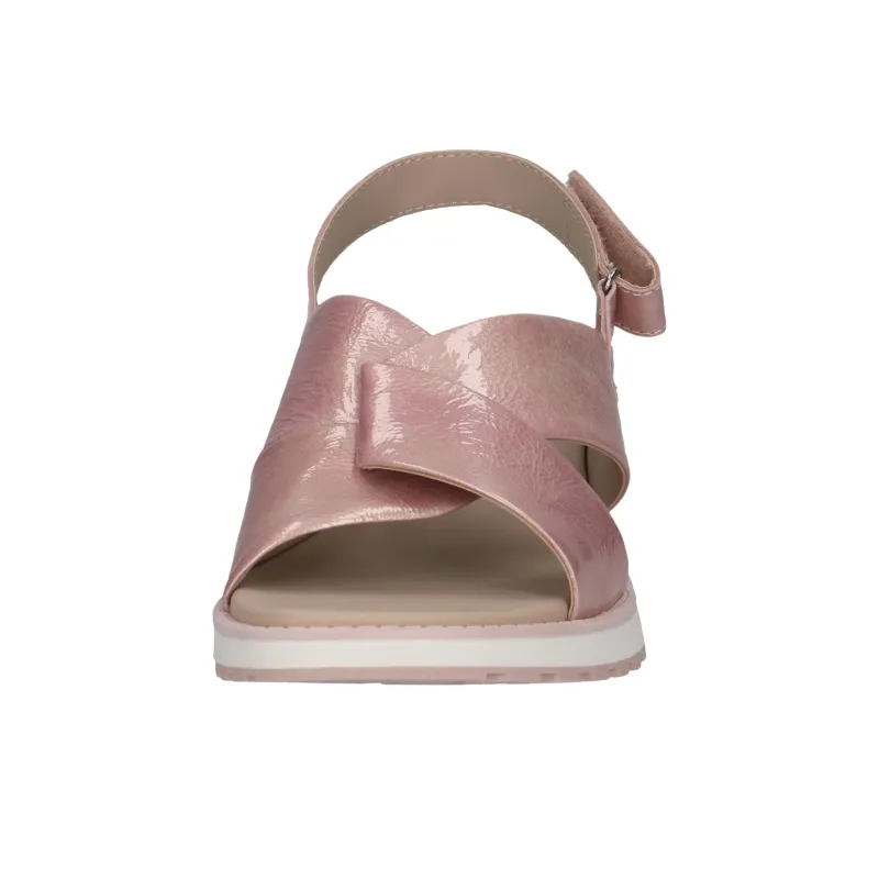 CAPRICE Kandy Strap Sandals 4.5cm Women's Pink-4