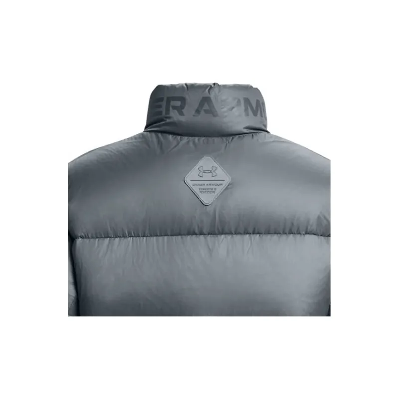 Under Armour Down Jacket Men's Gray Shopping Bag Included-5