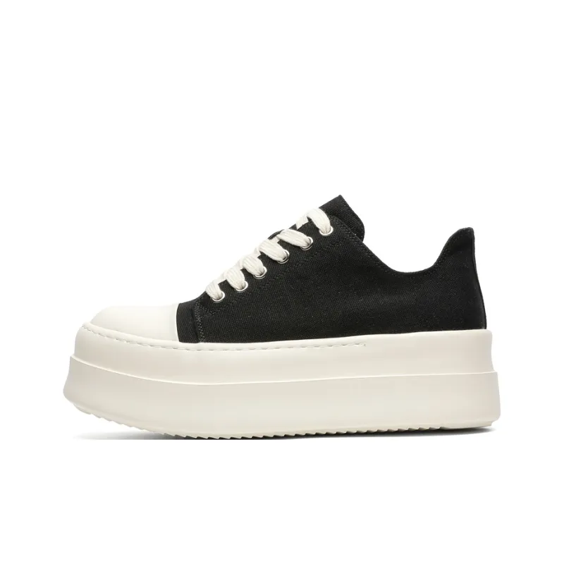 Seasonal Products Low Top Skateboard Shoes Unisex Black-0