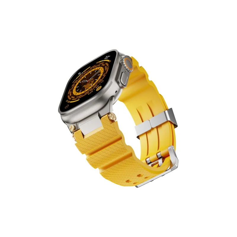 MSSM Apple Compatibility Watch Band Silicone Material-9